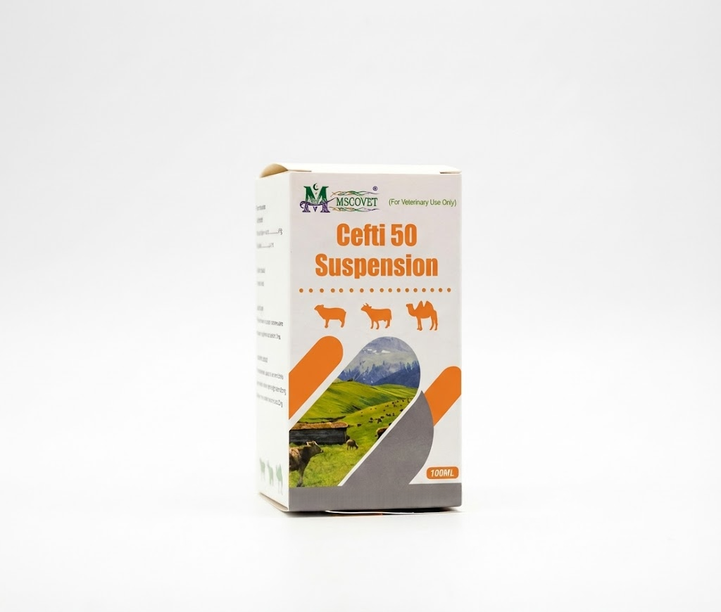 Ceti 50 Suspension veterinary pharmaceutical packaging box
