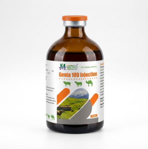 100ml Genta 100 Injection veterinary injection bottle for livestock bacterial infection treatment