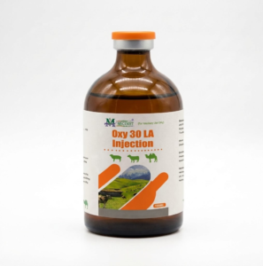 100ml Oxy 30 LA Injection veterinary oxytetracycline bottle for livestock bacterial infection treatment