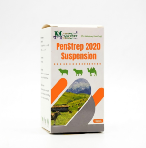 PenStrep 2020 Suspension veterinary pharmaceutical packaging box