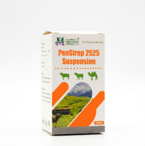 PenStrep 2525 Suspension veterinary pharmaceutical packaging box